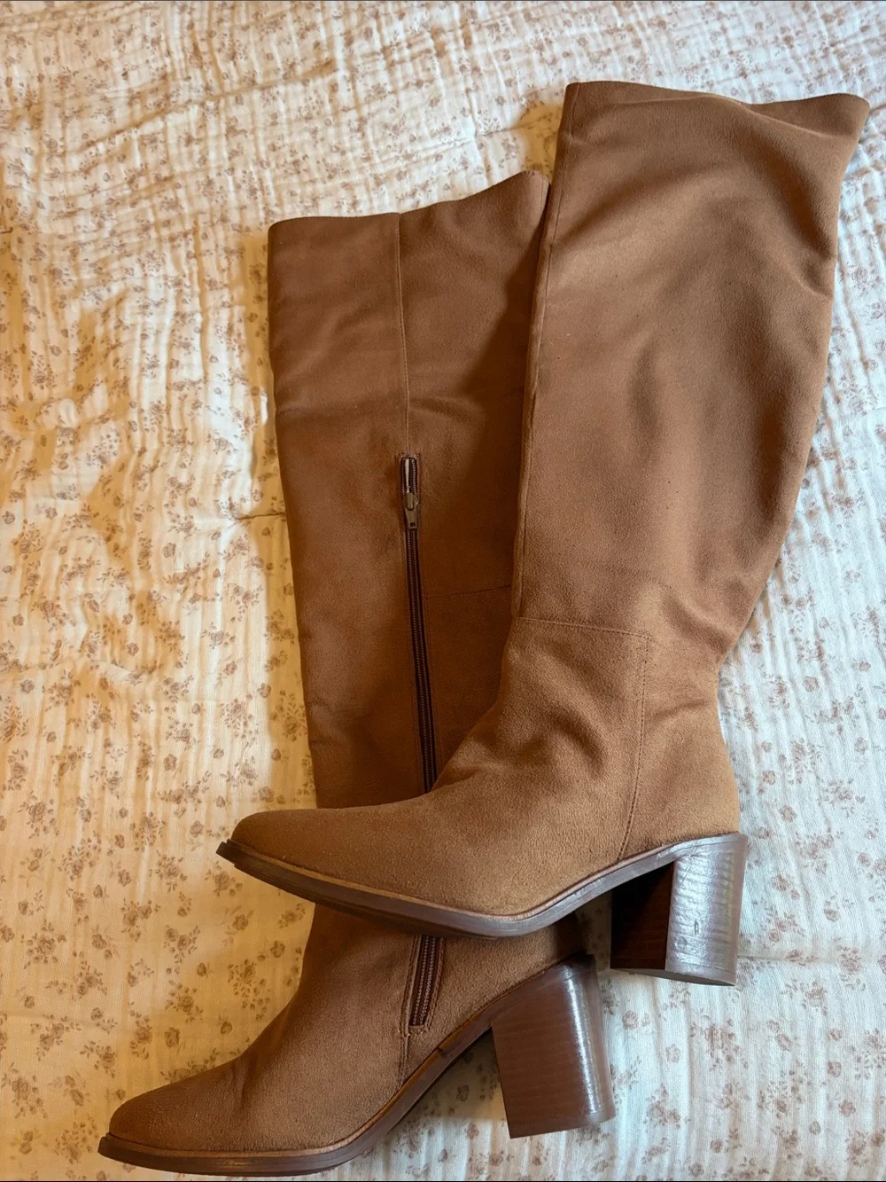 Seychelles New Brown Women's Knee-High Block Heel Boots
